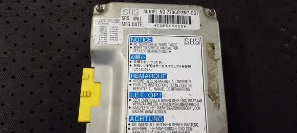 Honda Accord Airbag control unit/module 77960SN7G81 77960-SN7-G81