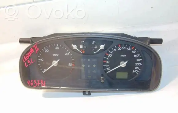 Renault Laguna II Speedometer (instrument cluster) 8200328436 501018550081 7R2298D3