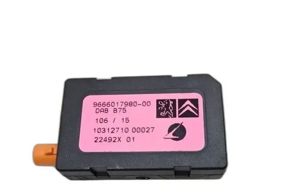 Citroen DS4 Sound amplifier 9666017980