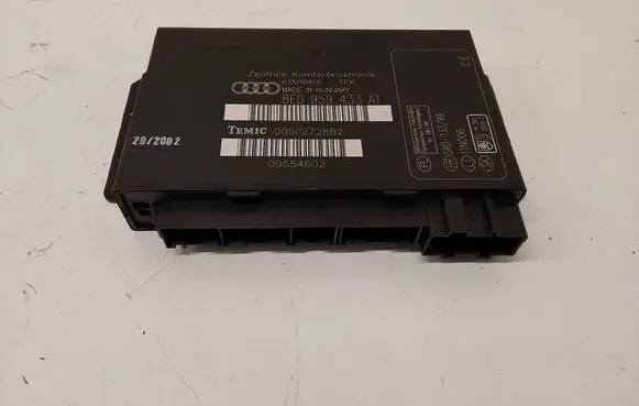 Audi A4 S4 B6 8E 8H Comfort/convenience module 8E0959433AT