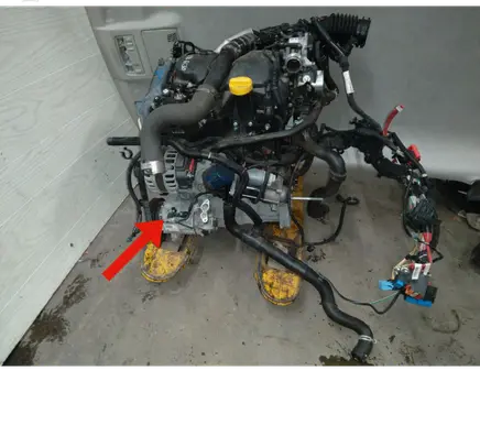 Renault Captur Engine swap K9KE630