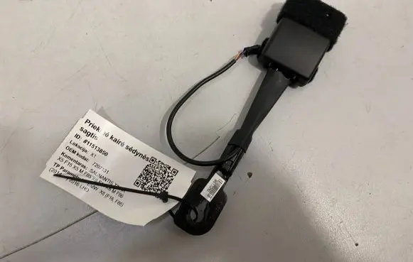 BMW X6 F16 Front seatbelt buckle 7297131