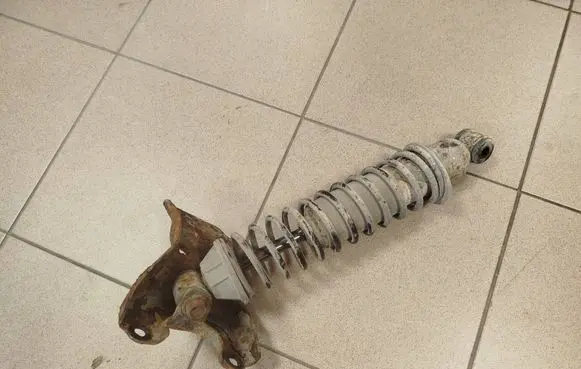Chrysler Town u0026 Country V Rear shock absorber with coil spring 