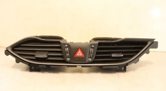 Dashboard air vent grill cover trim