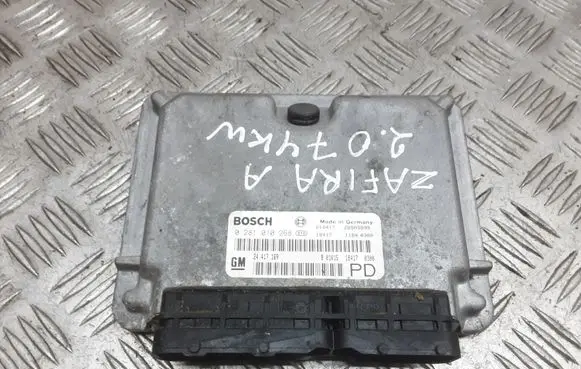 Opel Zafira A Engine control unit/module 0281010268 24417169