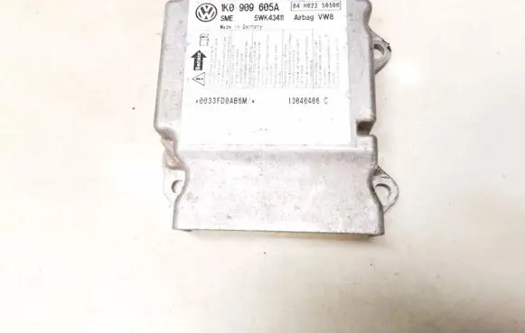 Volkswagen Golf V Airbag control unit/module 1k0909605a 5wk43411