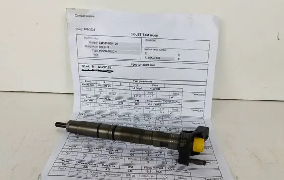 Volkswagen Eos Fuel injector 03L130277 09110300174 0445116030