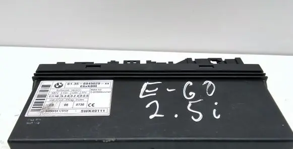 BMW 5 E60 E61 Comfort/convenience module 6945029 61356945029 5WK49111