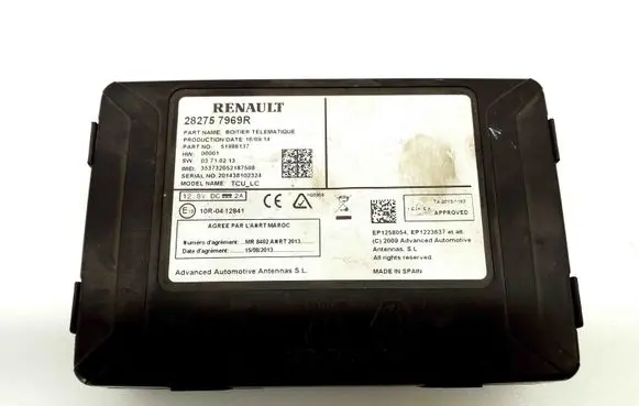 Renault Scenic III - Grand scenic III GPS navigation control unit/module 282757969R
