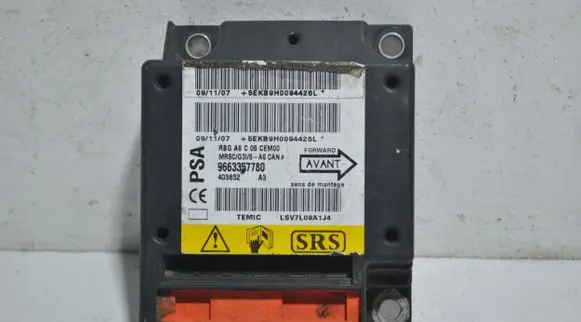 Citroen C2 Airbag control unit/module 9663357780