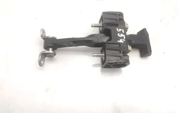 Front door check strap stopper