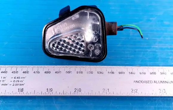 Volkswagen PASSAT B7 Front door wing mirror part 3C8945292 544276