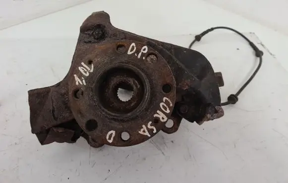Opel Corsa D Front wheel hub spindle knuckle