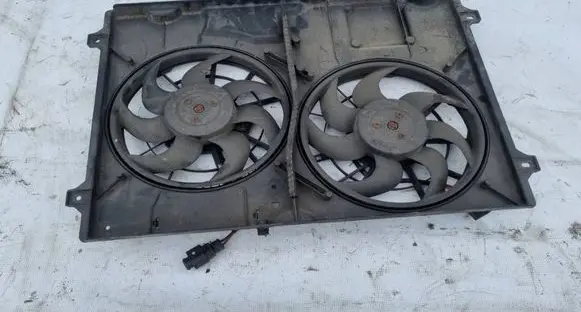 Ford Galaxy Radiator cooling fan shroud 7M5121203 0130303882
