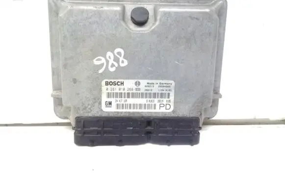 Opel Zafira A Engine control unit/module 0281010268 24417169 28SA4805