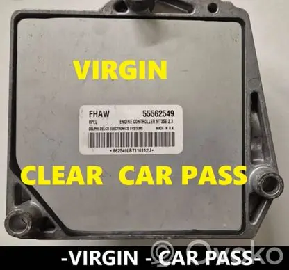 Opel Zafira B Engine control unit/module 55562549 FHAW