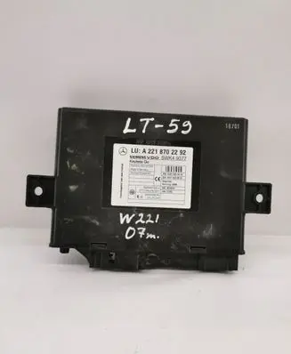 Mercedes-Benz S W221 Keyless (KESSY) go control unit/module A2218702292 A2215454432