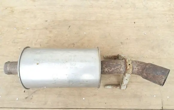 Volkswagen Crafter Muffler/silencer 2E0253411L