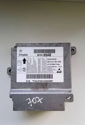 Dodge Journey Airbag control unit/module 68163806AB T02JF06332800M A2C81542700