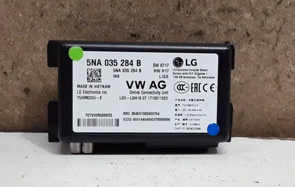 Skoda Fabia Mk3 (NJ) Other control units/modules 5NA035284B