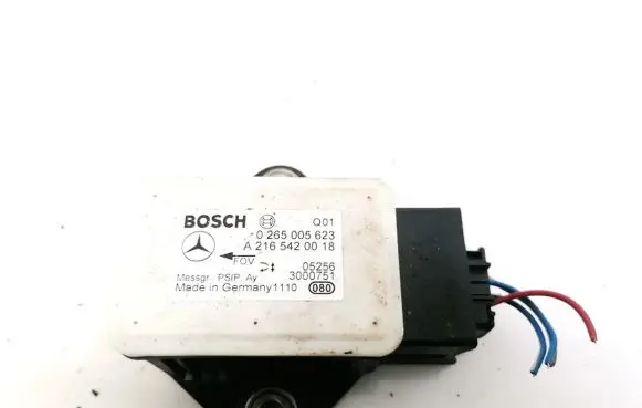 Mercedes-Benz CLS C219 ESP acceleration yaw rate sensor A2165420018 0265005623