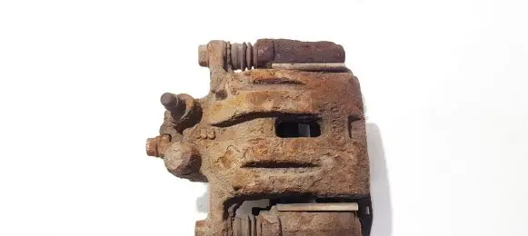 Mazda CX-7 Rear brake caliper