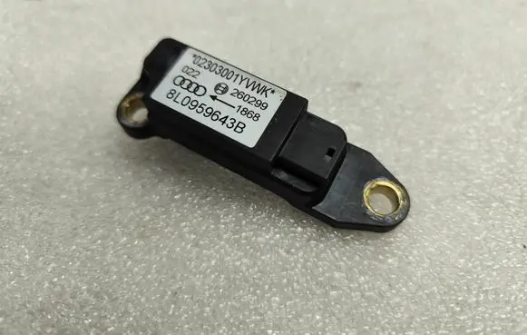 Airbag deployment crash/impact sensor