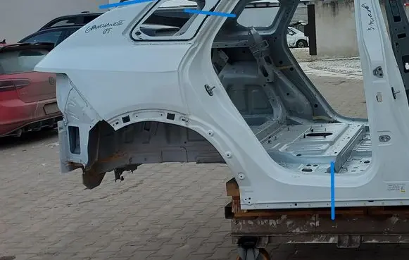 Opel Grandland X Rear quarter panel OPEGRABLO660172