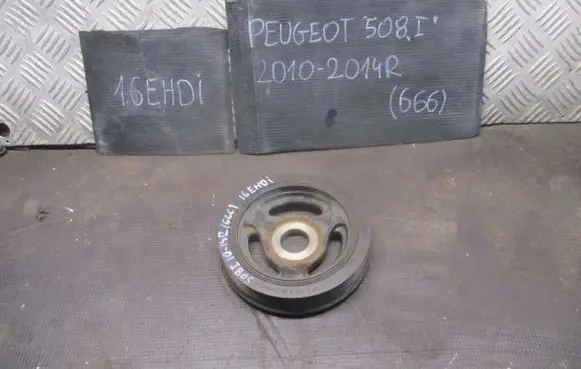 Peugeot 508 Crankshaft pulley 9654961080