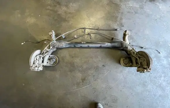 Rear axle beam