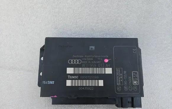 Audi A4 S4 B6 8E 8H Comfort/convenience module 8E0959433AH 00007250B9 00435922