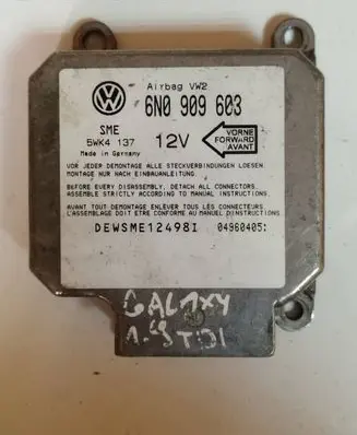 Ford Galaxy Airbag control unit/module 6N0909603 5WK4137 04960405A