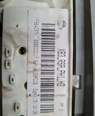 Opel Vivaro Climate control unit 8200004603