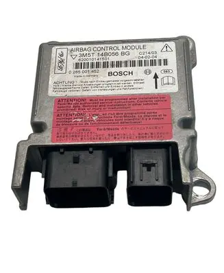 Ford C-MAX I Airbag control unit/module 3M5T14B056BG 620010141501 0285001452