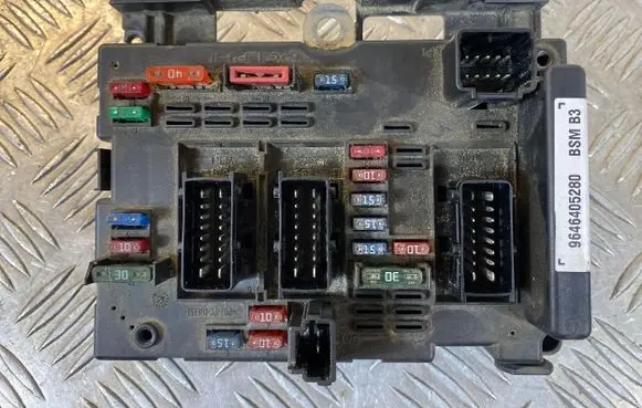 Peugeot 307 Fuse module 9646405280 20818334