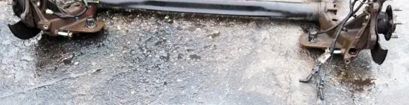Opel Zafira C Rear axle beam 