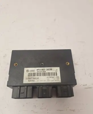 Audi A6 S6 C6 4F Tow bar trailer control unit/module 4F0907383B 4F0910383B 506763