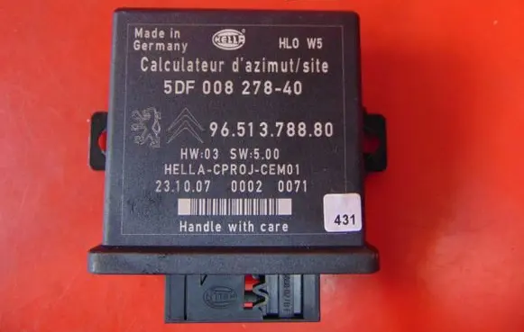 Peugeot 407 Light module LCM 9651378880