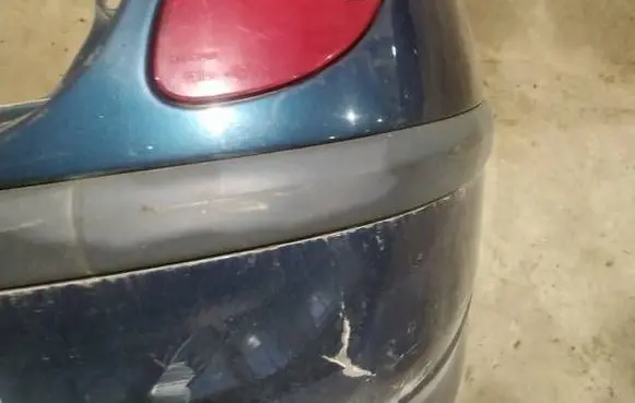 Nissan Almera Tino Rear bumper trim bar molding 