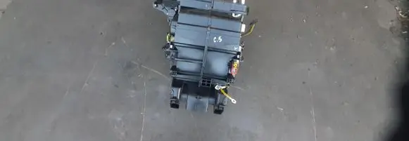 Interior heater climate box assembly