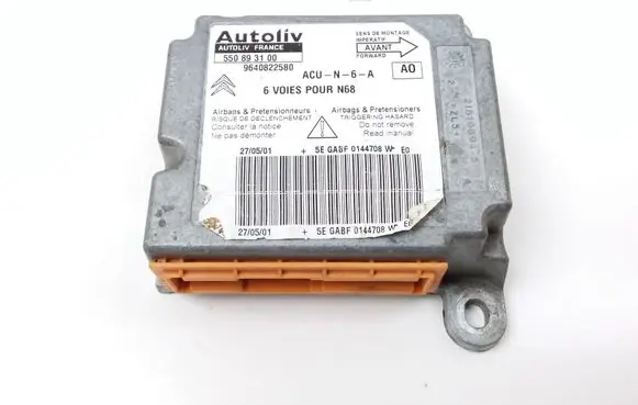 Citroen Xsara Picasso Airbag control unit/module 550893100 9640822580