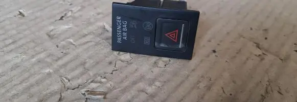 Volkswagen Golf VII Hazard light switch 5G1919225