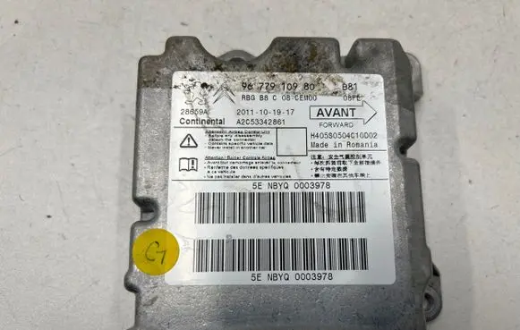 Citroen DS5 Airbag control unit/module 9677910980 A2C53342861 NBW0003978
