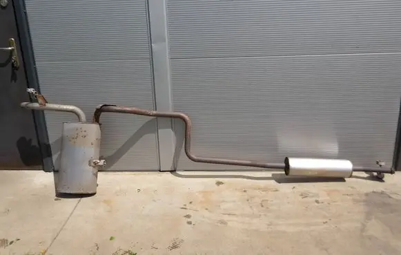 Opel Grandland X Muffler/silencer 