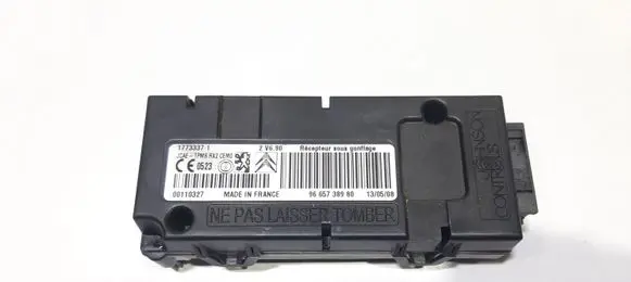 Peugeot 308 Tire pressure control unit 9665738980
