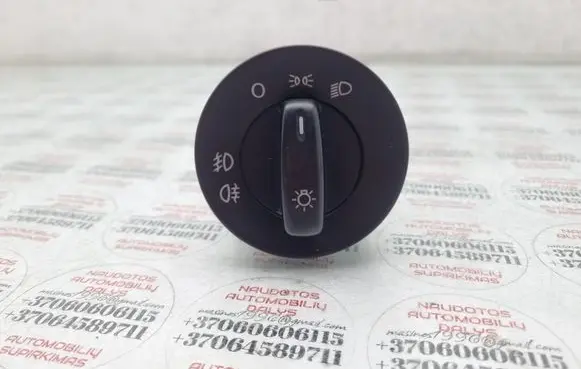 Skoda Octavia Mk2 (1Z) Light switch 1Z0941431C
