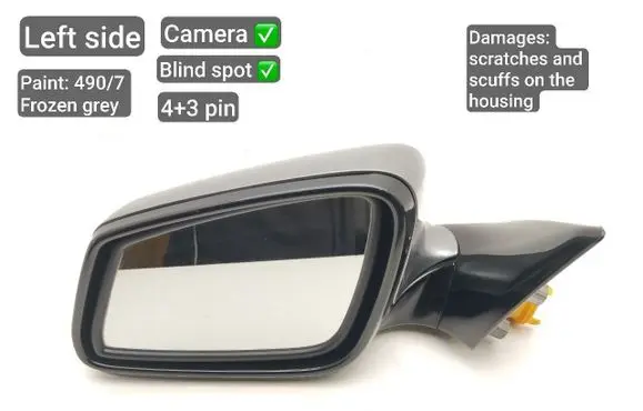 BMW 6 F06 Gran coupe Front door electric wing mirror