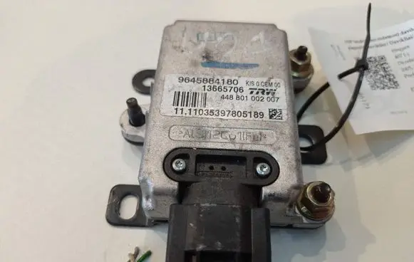 Peugeot 407 ESP acceleration yaw rate sensor 9645884180 13665706 448801002007