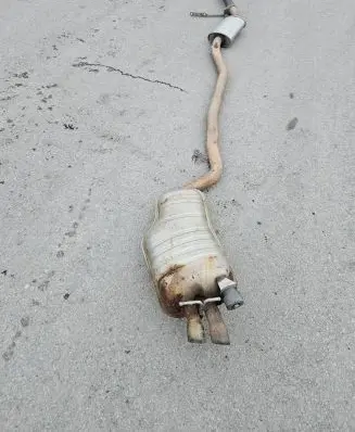 BMW X3 E83 Muffler/silencer 3415075