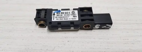 Audi A4 S4 B6 8E 8H Airbag deployment crash/impact sensor 8E0959643E 000139101203